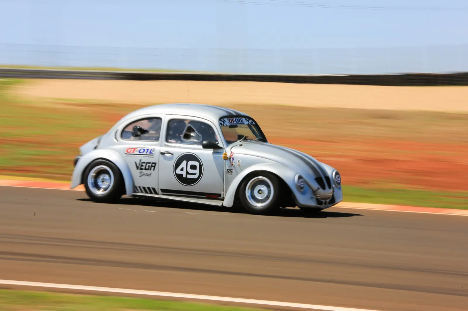 Fusca Copa fusca em pista
